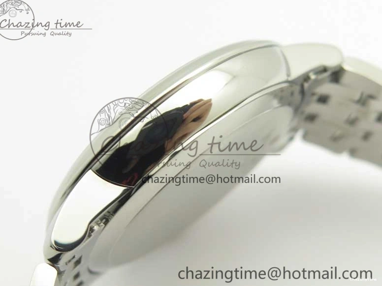 0402 De Ville SS RXW 1:1 Best Edition Black Dial on SS Bracelet A2892 (Free Leather Strap) Sporty 8017